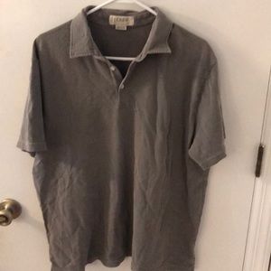 Men’s XL J Crew olive shirt sleeve shirt